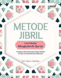 METODE JIBRIL:Cara mudah menghafal Al -Quran