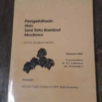 PENGETAHUAN DAN SENI TATA RAMBUT MODEREN